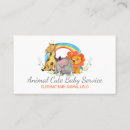 Search for lion business cards Daycare