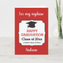 Search for nephew graduation cards Senior