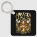 Search for peace dove key rings Harmony