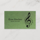 Search for piano business cards Elegant