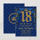 Search for royal blue 18th birthday invitations Party