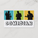 Search for comedian business cards Theatre