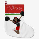 Search for african american christmas stockings Red