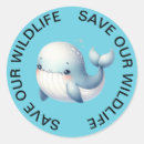 Search for save animals stickers Environmental