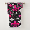 Search for fleur de lis bath towels Pattern