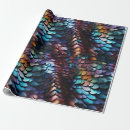 Search for dragon scales wrapping paper Colourful