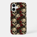 Search for rose skull iphone cases Goth