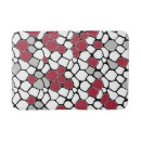 Search for grey and burgundy bath mats Abstract