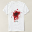 Search for blood splatter halloween tshirts Spooky