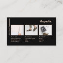 Search for online store business cards Minimal