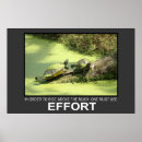 Search for minimum effort posters Motivational