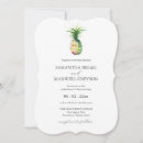 Search for pineapple wedding invitations Botanical