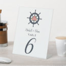 Search for nautical wedding table cards Seating