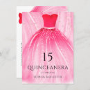 Search for red dress quinceanera invitations 15th birthday