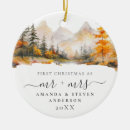 Search for fall wedding christmas tree decorations Watercolor