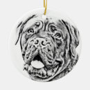 Search for dogue de bordeaux christmas tree decorations Mastiff