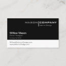 Search for smart business cards Modern