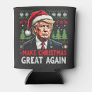 Search for ugly christmas sweaters can coolers Santa claus