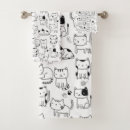 Search for cat bath towels Hand drawn