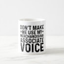 Search for merchandising mugs Typography
