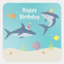 Search for happy shark stickers Ocean