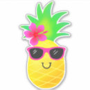 Search for funny hawaiian stickers Pineapple