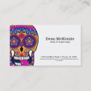 Search for sugar skull business cards Professional