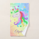 Search for pink unicorn bathroom accessories Pastel