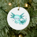 Search for axolotl christmas tree decorations Cartoon