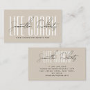 Search for counseling business cards Life coach