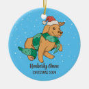 Search for dog lovers christmas tree decorations Golden retriever