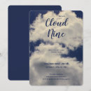 Search for cloud 9 baby shower invitations White