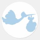 Search for blue stork stickers Boy