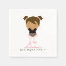 Search for ballet napkins Girl