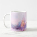 Search for winter landscape painting mugs Watercolor