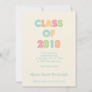 Search for class of 2010 graduations invitations School