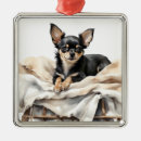 Search for black chihuahua christmas tree decorations Tan