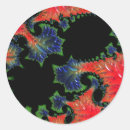 Search for mandelbrot fractal stickers Black