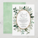 Search for lush green invitations Botanical