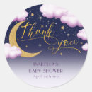 Search for yellow moon and stars stickers Watercolor