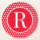 Search for polka dot coasters Red