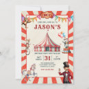 Search for big red one invitations Circus