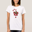 Search for candy cane womens tshirts Peppermint