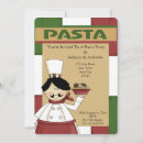 Search for italian pasta party invitations Italy