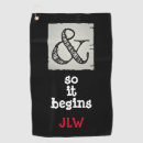 Search for fun golf towels Stylish