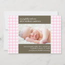 Search for its a girl birth announcement cards Pink