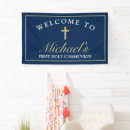 Search for first communion party decor Blue