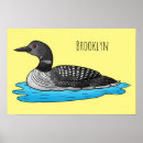 Search for loon posters Bird