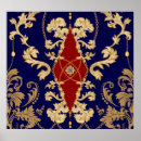 Search for victorian pattern posters Blue