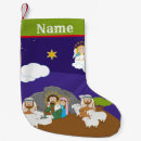 Search for nativity christmas stockings Jesus